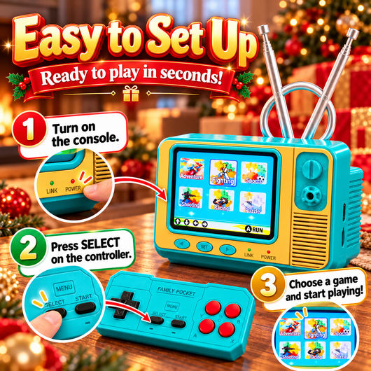 RetroPlay Mini TV Game Console