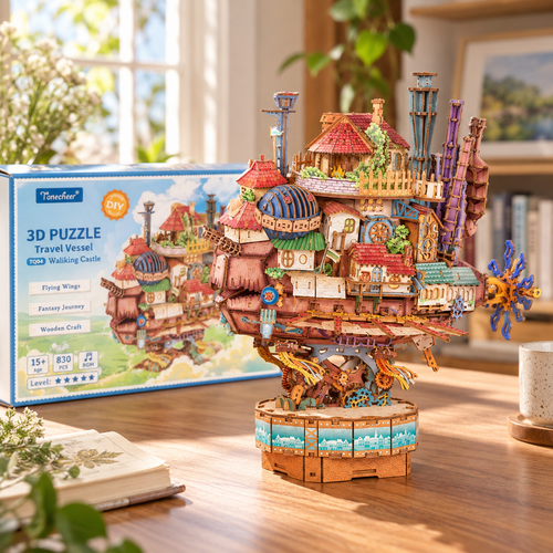 Moving Castle 3D Puzzle