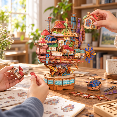 Moving Castle 3D Puzzle