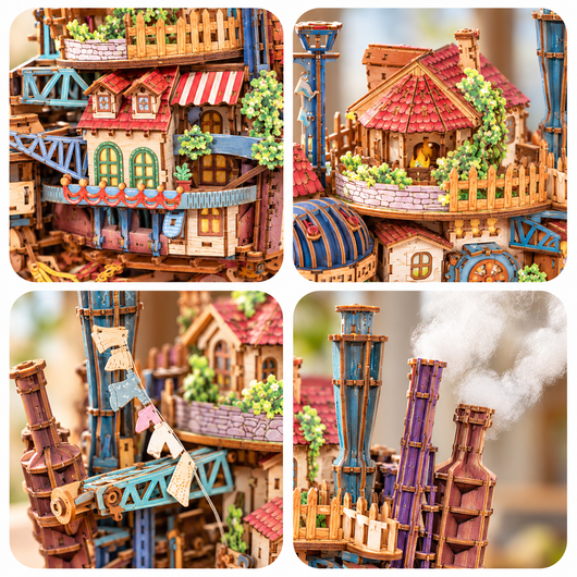 Moving Castle 3D Puzzle