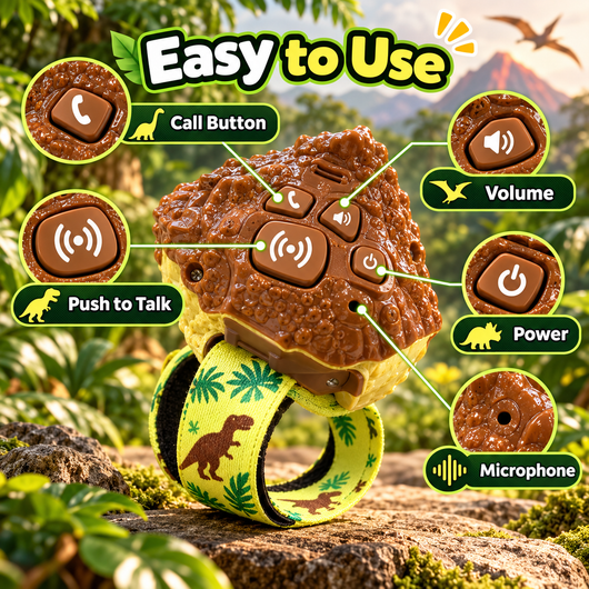 Dinosaur Wrist Walkie Talkies
