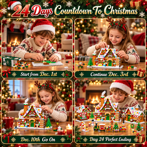 Gingerbread House Advent Calendar