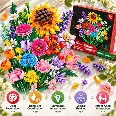 Flower Bouquet Advent Calendar