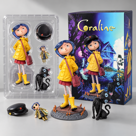 Raincoat Girl Halloween Model