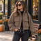 Velara™ Retro Plaid Cropped Jacket