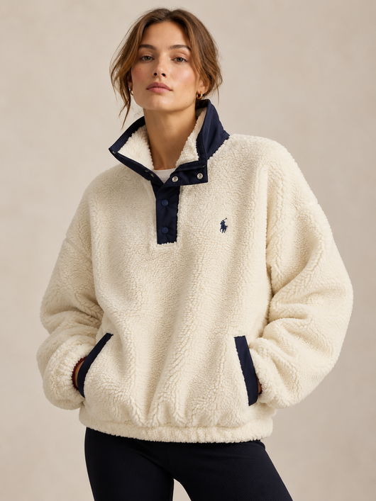 Teddy Fleece Pullover