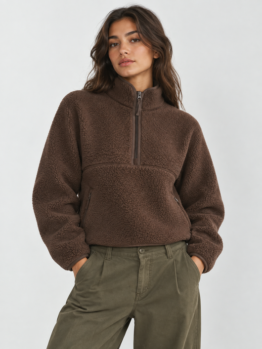 Velara™ Teddy Half-Zip