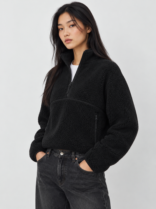 Velara™ Teddy Half-Zip
