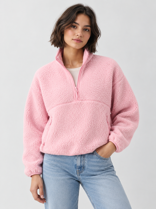 Velara™ Teddy Half-Zip