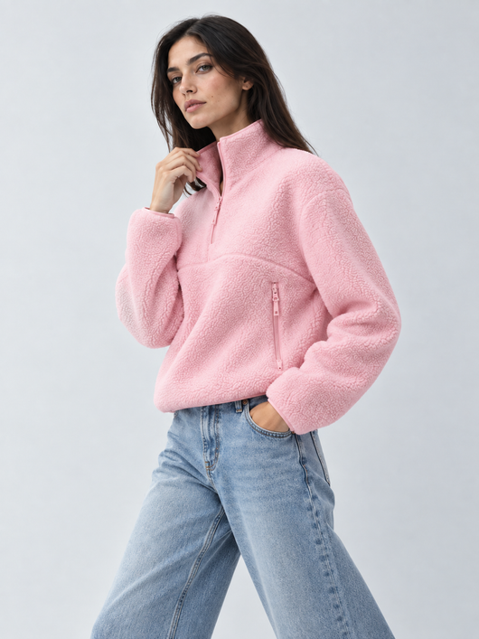 Velara™ Teddy Half-Zip