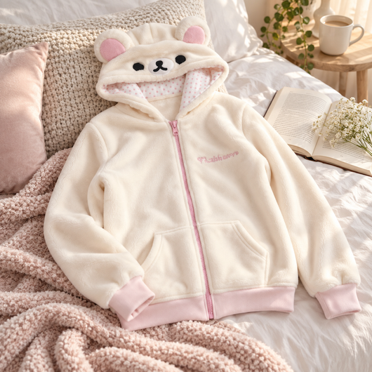 Velara™ Cozy Bear Hoodie