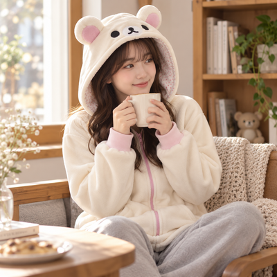 Velara™ Cozy Bear Hoodie