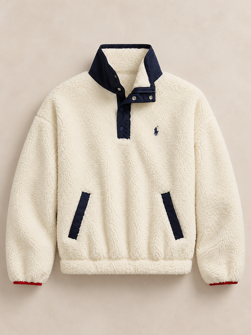 Teddy Fleece Pullover