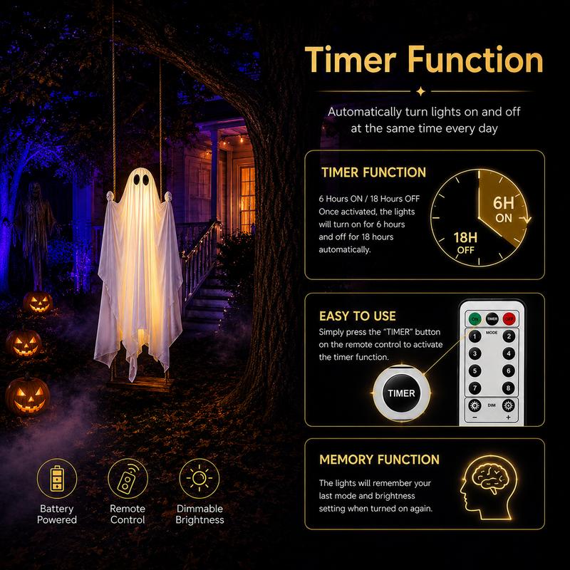The Haunted Swing Ghost™