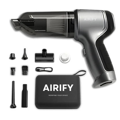 Airify Pro - Soffiatore d'Aria Portatile/Aspirapolvere per Auto