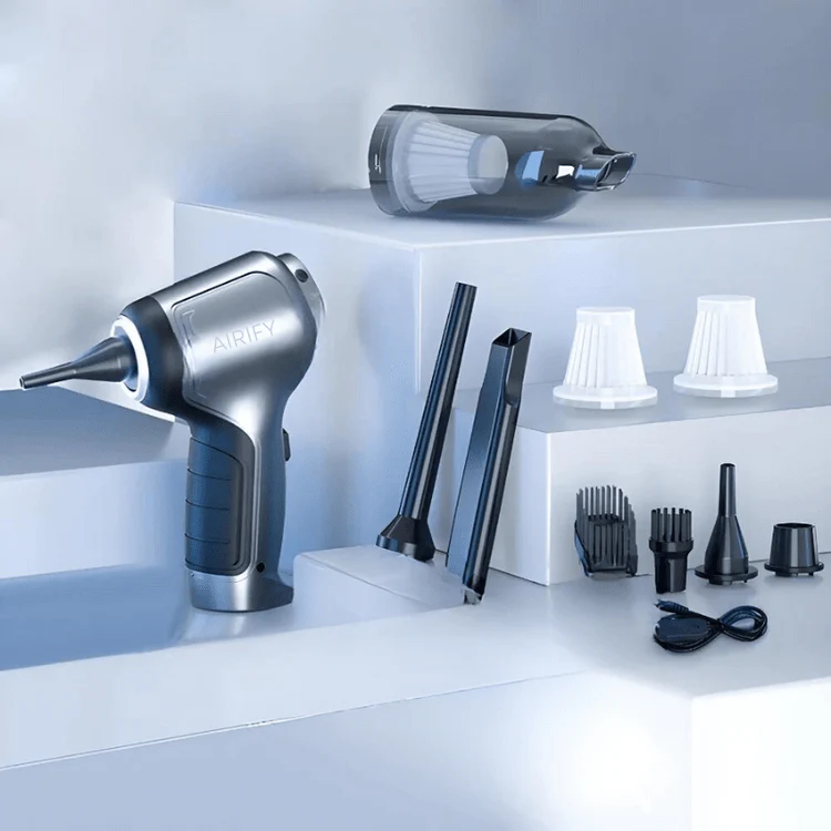 Airify Pro - Soffiatore d'Aria Portatile/Aspirapolvere per Auto